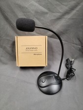 JOUNIVO USB Microphone, 360 Degree Adjustable Gooseneck Design, Mute JV-601