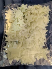 400 Pcs Stars Glow In The Dark stars W/ Bonus Moon  