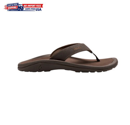 OluKai Men's OluKai Ohana Flip Flop Sandals, Dark Java/Ray