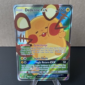 dedenne gx pokemon card value Amazon.com: Pokemon Dedenne GX Card - RR 048-173-SM12A-B Japan (1/1)