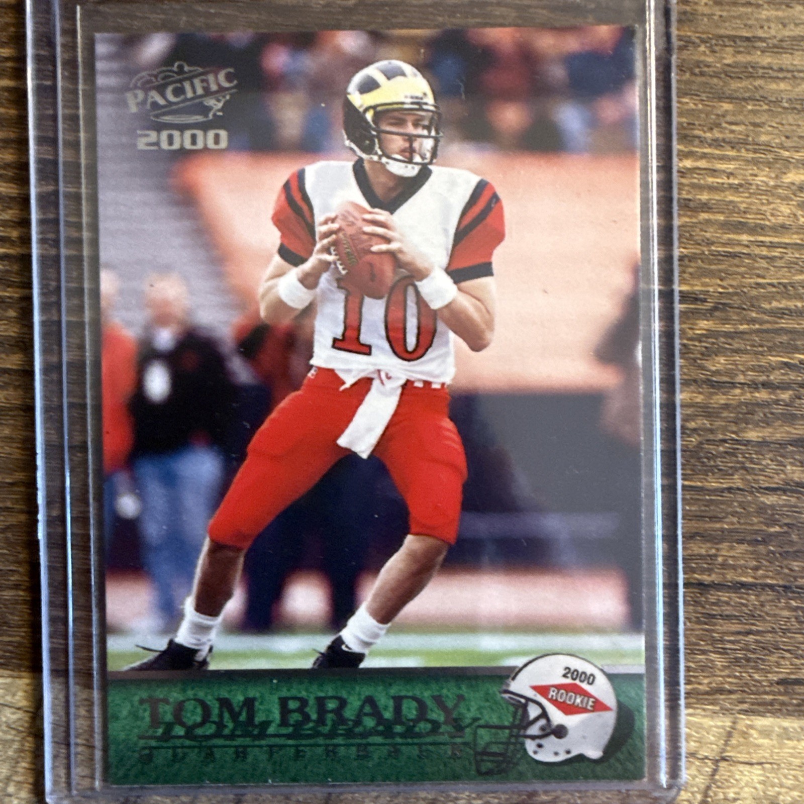 2000 Pacific - Rookie Tom Brady #403 (RC)