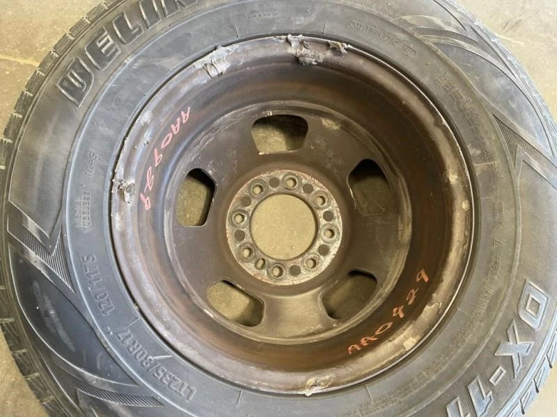 USED 2016 RAM 3500 Dually ONE 17x6 Steel Painted WHEEL 52121267A     03-18 29852 - Image 2 of 4