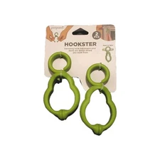 Prepara  Hookster Swiveling Hook Multi-Purpose Green 2 Pcs