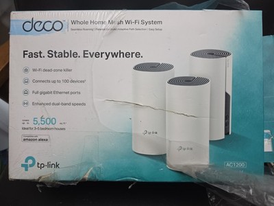 TP-Link Deco Whole Home Mesh Wi-Fi System Router/Extender Replacement 