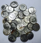 LOT OF 33 MIXED DATE 1965-1970 SILVER KENNEDY HALVES! $16.50 FACE VALUE NR#G3282
