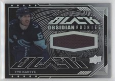 2023-24 SPx UD Black Obsidian Rookie Jerseys 60/149 Tye Kartye #ORJ-TK 19f8