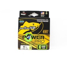 Power Pro Super 8 Slick versione 2 Spectra Line 50 libbre di 300 yds Glow (1141)