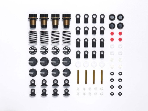 Tamiya 42355 TRF M-Chassis Aluminum Big Bore Dampers Plus (4 Pcs.), (M07/M08)