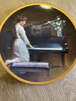Windemere Collection Piano Moods Collector Plate Limited Edition # 6798 Ceramic