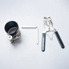 Ensemble d'outils de compresseur à anneaux de piston avec pinces & Clé pour la reconstruction du moteur de voiture