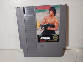 Rambo Nintendo NES Game Cartridge Tested 