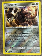 Aggron 67/111 Rare Crimson Invasion Pokemon Reverse Holo LP