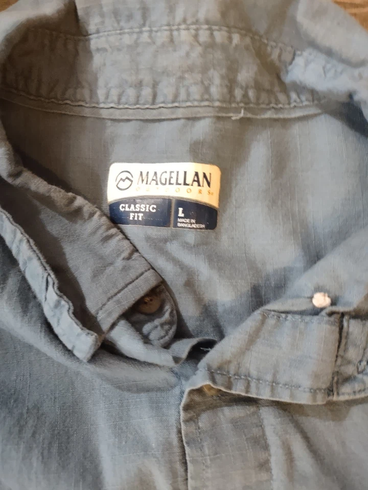 批量 3 件 男式 麦哲伦 SS 衬衫 Summerville,工作日战士,鱼具 — 第 3/4 张图片