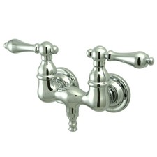 Kingston Brass CC32T Vintage Wall Mounted Clawfoot Tub Filler - Chrome