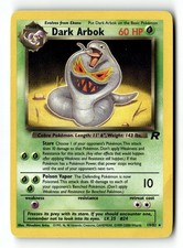 Pokemon Card Dark Arbok (19) Unlimited LP Team Rocket 19/82 -