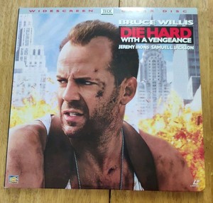 Die Hard With A Vengeance (Laserdisc, Widescreen, 1995) Bruce Willis Samuel