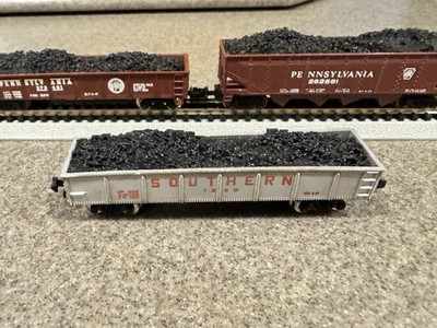 N Scale Model Train Coal Loads For Hoppers And Gondolas pack of five (5)