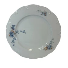 Rosenthal Classic Rose BELVEDERE 10 1/4" Dinner Plate Monjibou Floral Blue