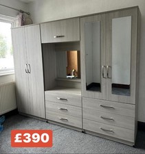 Brand New Beautiful Vanity Cupboard/Wardrobe ❤️FREE DELIVERY £ FITTING ❤️