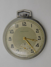 Vintage Waltham Grade 221 Riverside 21j Hand Wind Pocket Watch