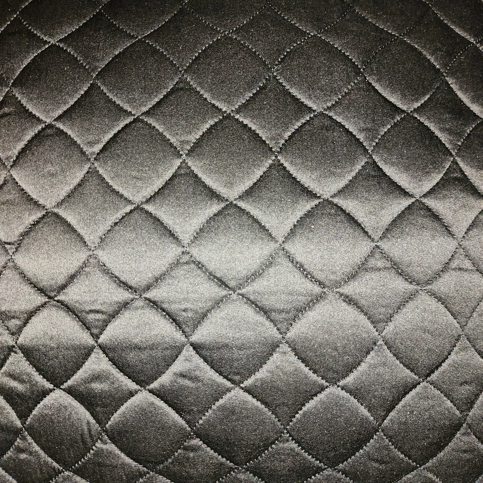 MCM PILLOW Cognac Visetos Black White SILK Quilted Throw Pillow Logo Monogram - Image 3 of 3