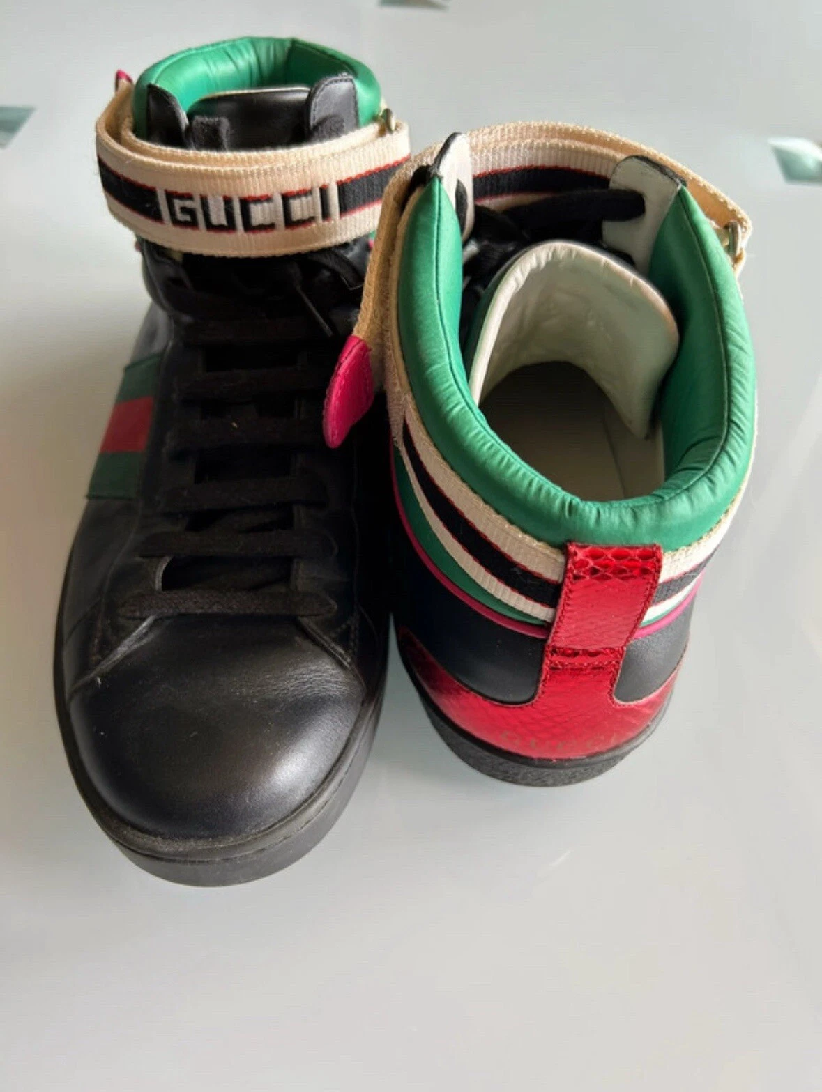 GUCCI STRIPE ACE HIGH 