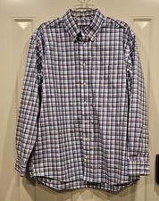 Jos. A. Bank Traveler Button Down Men's Dress Shirt Large Long Sleeves