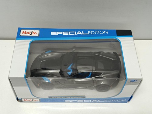 Chevrolet Corvette Grand Sport 2017 Grey Met Grigio Maisto 1:24 Usato 1/24 - Foto 12 di 18