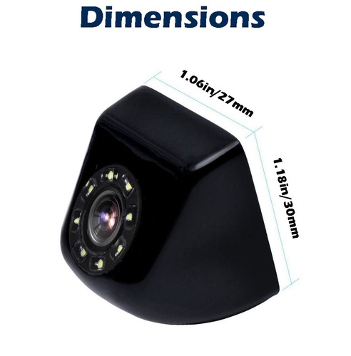 Rückfahrkamera Rückspiegel IP68 wasserdicht für Pioneer MVH-210EX MVH210EX Autoradio - Bild 6 von 6
