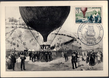 1018+ FDC  CARTE 1er JOUR    JOURNEE DU  TIMBRE 1955   PARIS