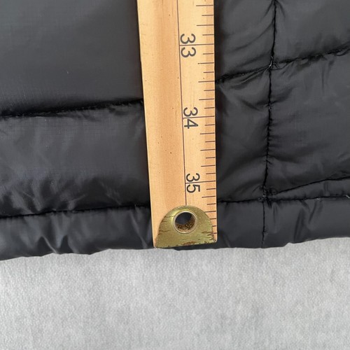 North Face Parka Jacket Womens Medium Black 700 Puffer Long Coat Quilted Ladies - Picture 17 of 18
