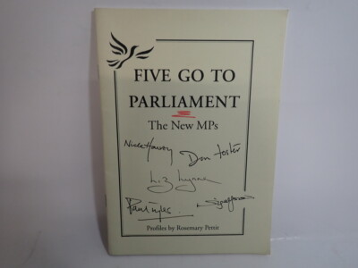 Five go to Parliament, The New MPs, Profiles of the New Liberal Democrat 1992