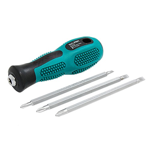 Low Profile Offset Screwdriver Set – 5pc Ultra Thin Railer S2 Steel Set For Tight Spaces (Phillips, TORX, Slotted) - View #4