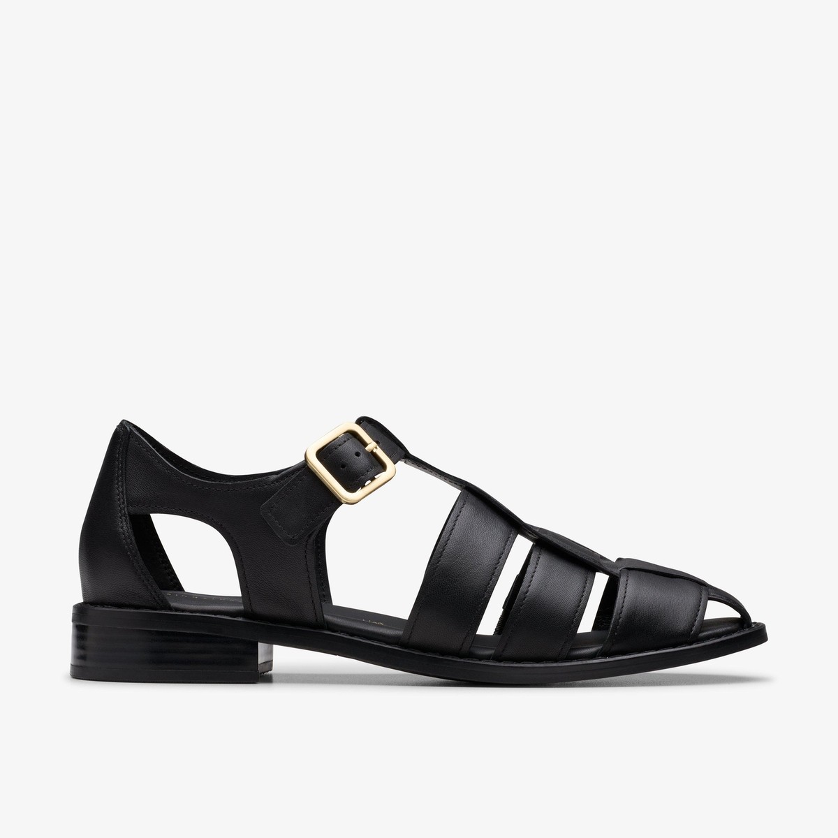 Clarks Women's Hana Sun Black Leather 26181215 | eBay
