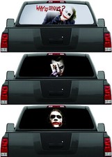 Joker Batman Darknight Perforated Sticker Pick-up Truck Back Window Decal Vinyl Joker Batman Darknight Perforated Sticker Pick-up Truck Back Window Decal Vinyl