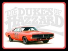 THE DUKES OF HAZARD, retro vintage style metal sign man cave shed Garage