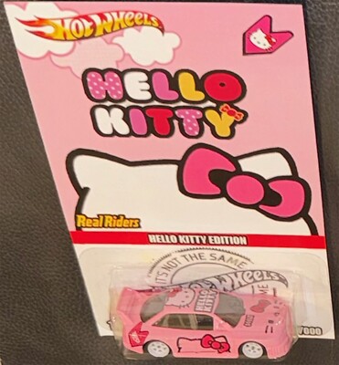Audi 90 Quattro Custom Hot Wheels Hello Kitty Series Car w/ RR