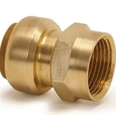 22 mm Kompression x 1'' BSP Buchse Adapter Messing Fitting 5er Pack