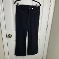 NILS women's high rise black ski pants size 8