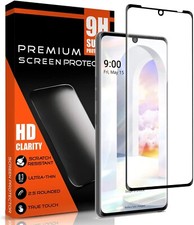 3D Curved Full Coverage LG Velvet,LG Wing 5G Tempered Glass Screen Protector