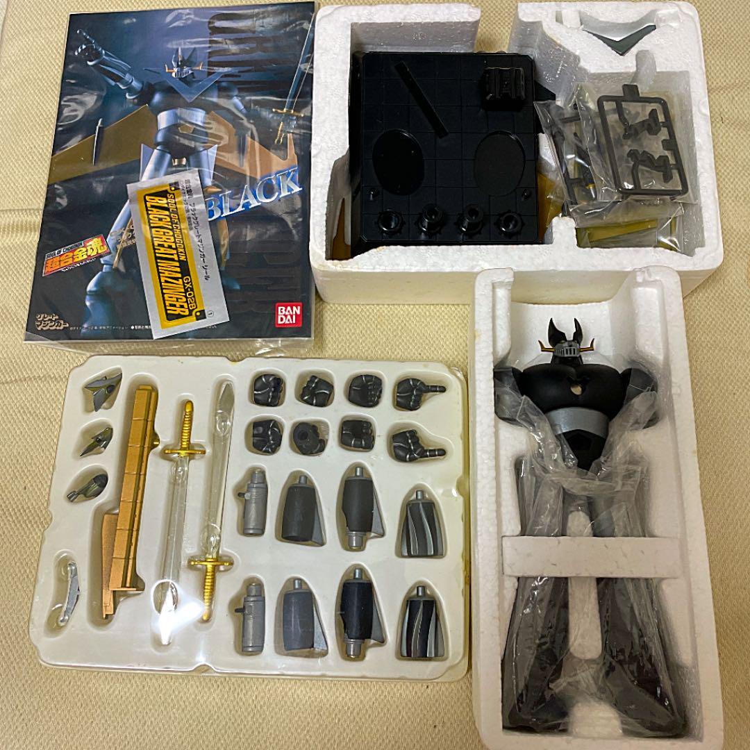 【ＧＷ限定値下げ】【廃盤】 【レア】 子門真人 COVER&RARE Soul of Chogokin Black Great Mazinger Z Figure GX-02B