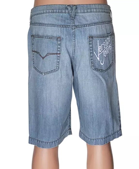 Versace VJC Blue Denim Shorts 48 (M) | eBay