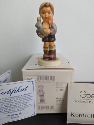 Goebel/Hummelfigur 2049/A ''Mein Kuschelbär'' - 2049/B ''Mein kleiner Freund'' FM 7