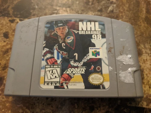 NHL Breakaway 98 (Nintendo 64, 1998) N64 Authentic