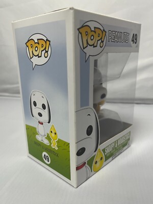 Funko Pop! #49 Television Peanuts Snoopy & Woodstock 2016 Vaulted