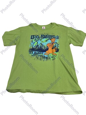 Preowned Six Flags Texas Scooby Doo Shirt Size Large C1 | eBay