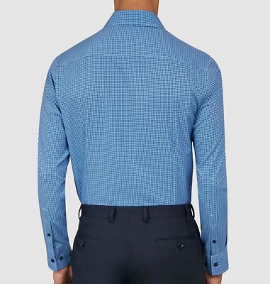 slim fit dress slacks Con.struct Men's Boy's Solid Ceremony 4 Way Performance Dress Shirt, Ivy / Boy X-Small