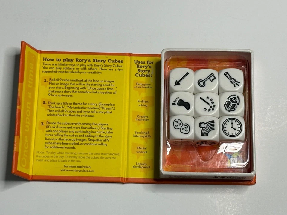 GameWright 的 Rory's Story Cubes - 原版讲故事骰子游戏二手 — 第 2/4 张图片