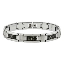 8.75" Tungsten w/ Carbon Fiber 10mm 8.75 Bracelet