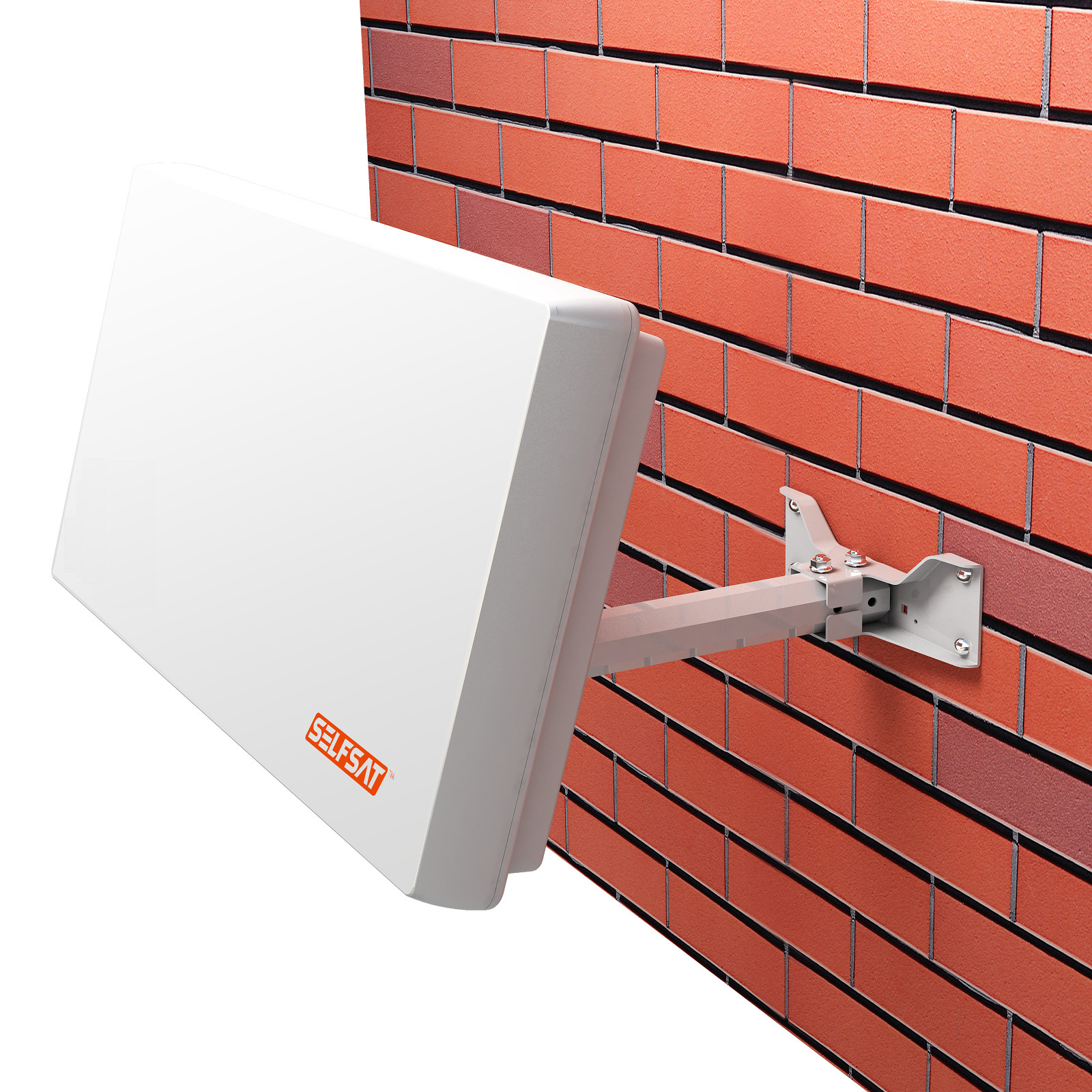 Thumbnail - Selfsat H22d+ Single Lnb Sat Antennenset Flachantenne